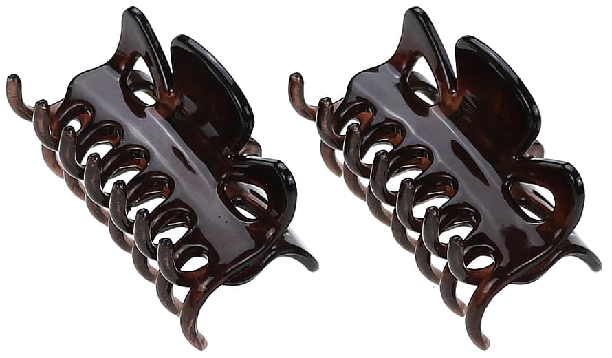 Senze Faldklemme Plast Brown