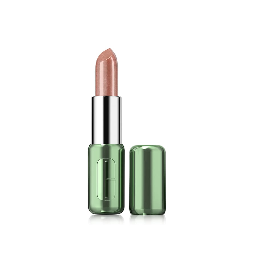 Clinique Pop Longwear Lipstick  Shine Bare Pop