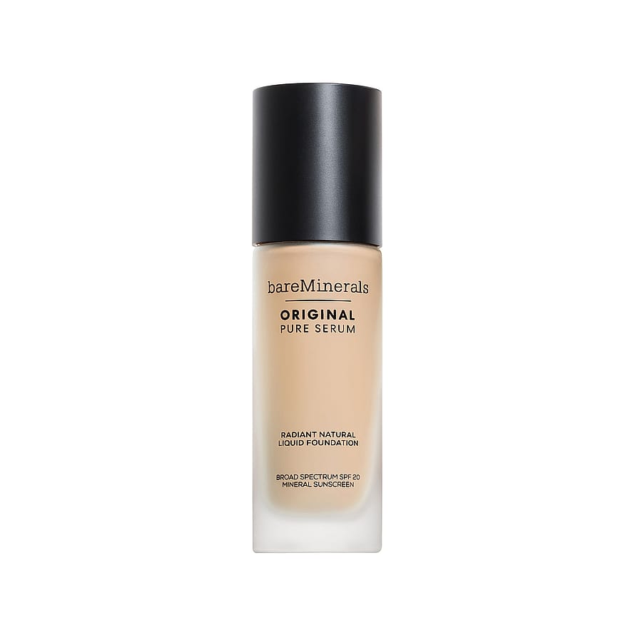 bareMinerals ORIGINAL Pure Serum Radiant Natural Liquid Foundation Mineral SPF 20 Fair Neutral 1.5