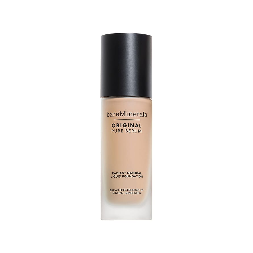 bareMinerals Original Pure Serum Radiant Natural Liquid Foundation Mineral SPF20 2 Light Cool