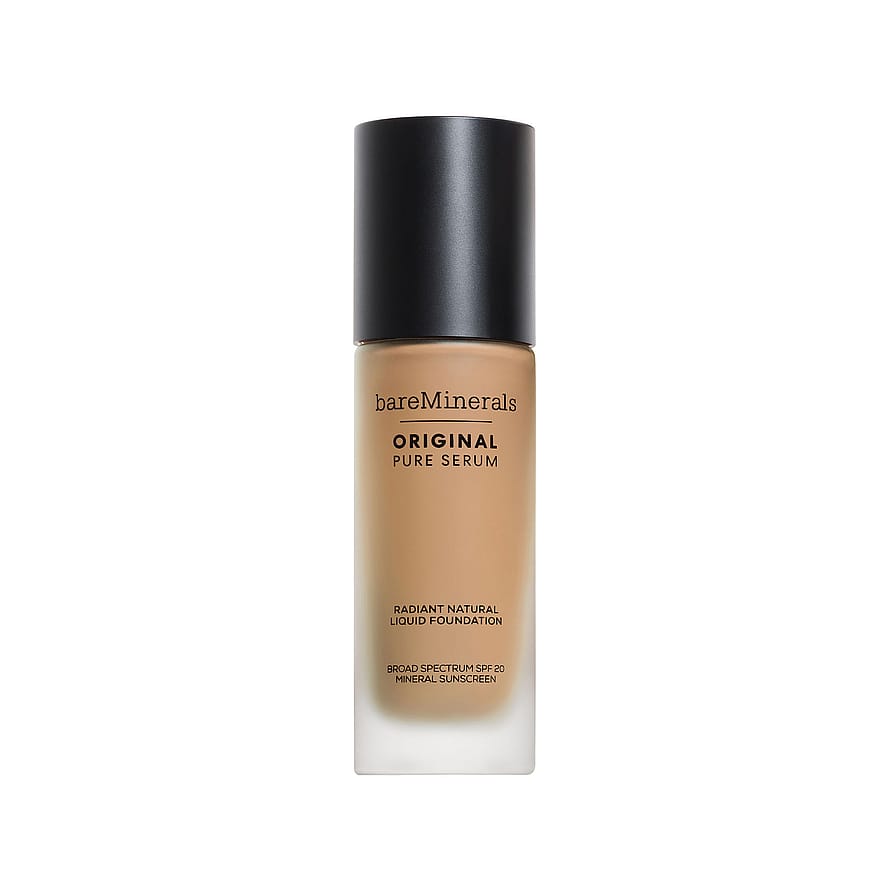 bareMinerals ORIGINAL Pure Serum Radiant Natural Liquid Foundation Mineral SPF 20 Medium Neutral 3