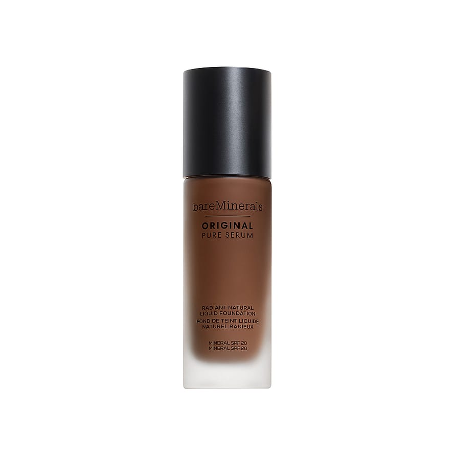 bareMinerals ORIGINAL Pure Serum Radiant Natural Liquid Foundation Mineral SPF 20 Deep Neutral 6