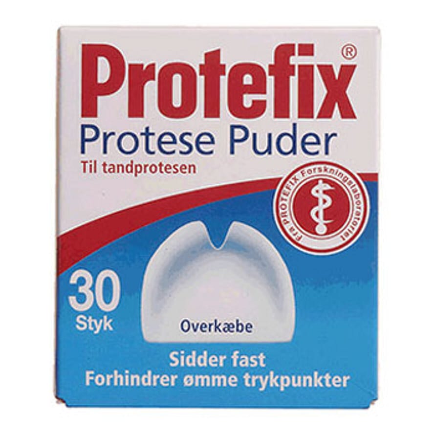 Protefix protese puder over 30 stk.