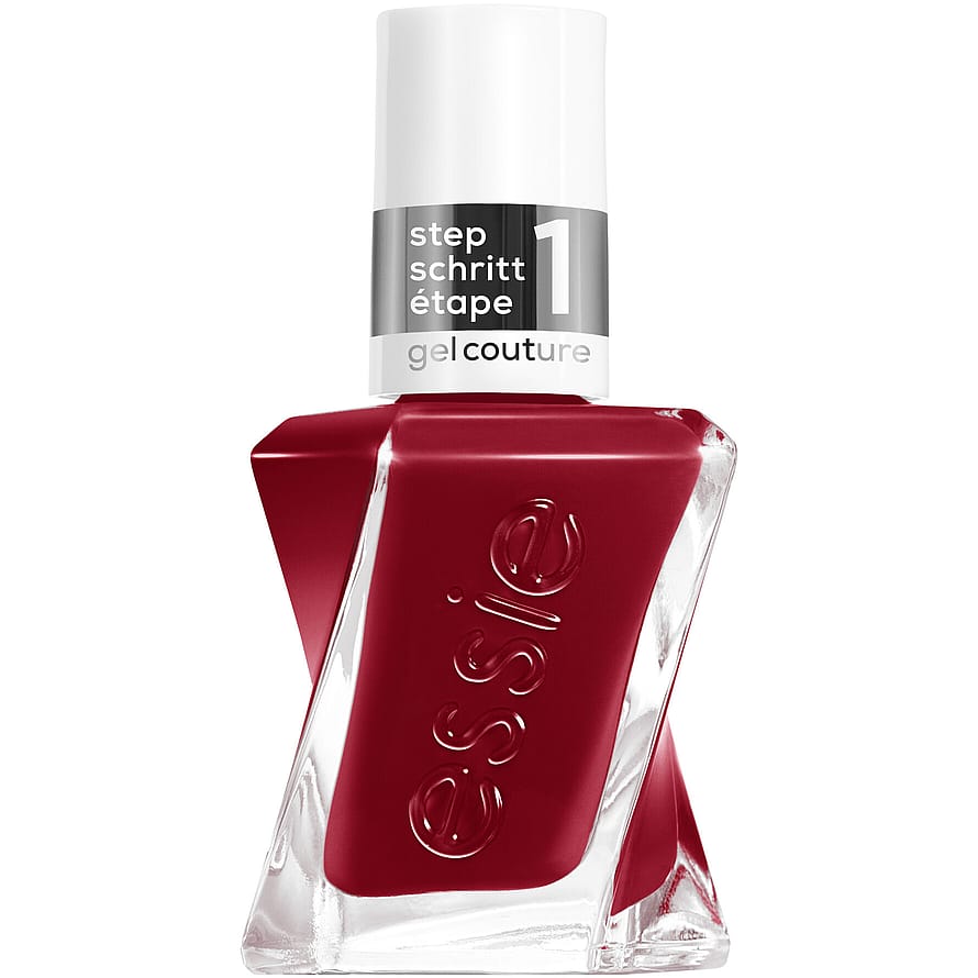 essie Gel Couture 509 paint the gown red