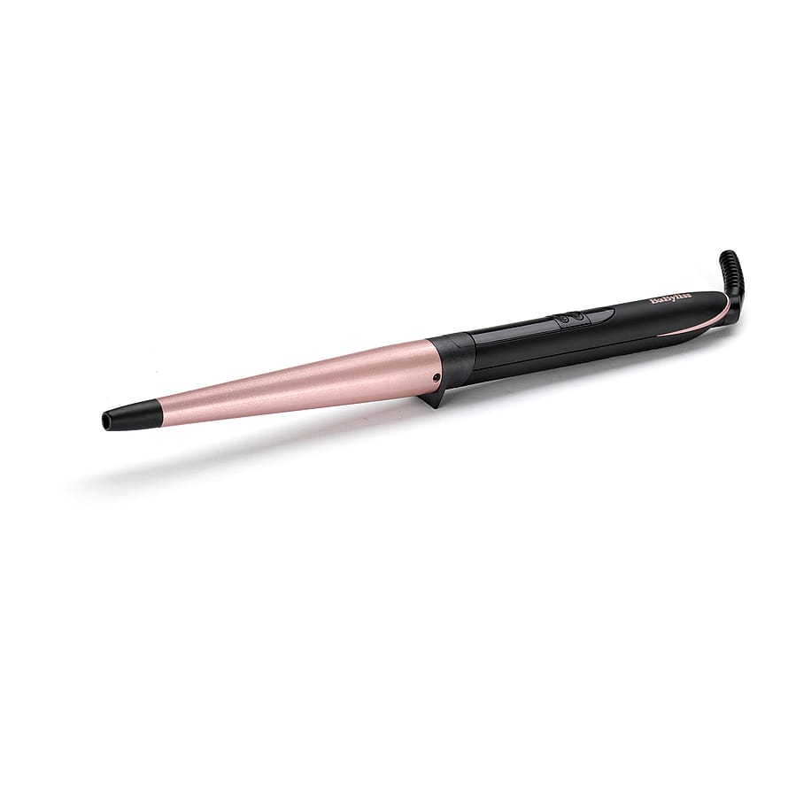 BaByliss Rose Quartz Konisk Wand Krøllejern C454E, Sort