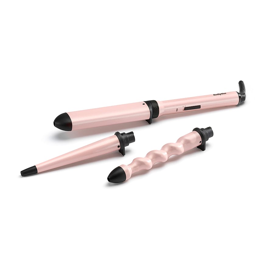 BaByliss Curl  & Wave Trio Lyserød