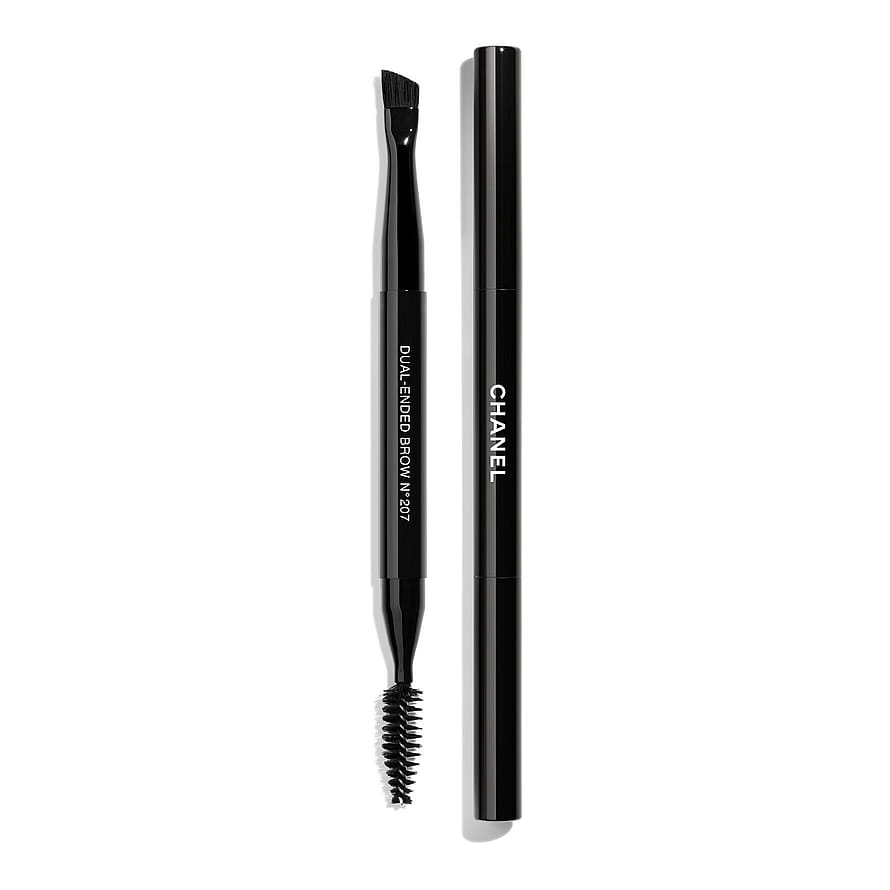 CHANEL Dual-Ended Brow Brush: Grooms And Redefines Chanel Dual-Tip Brow Brush