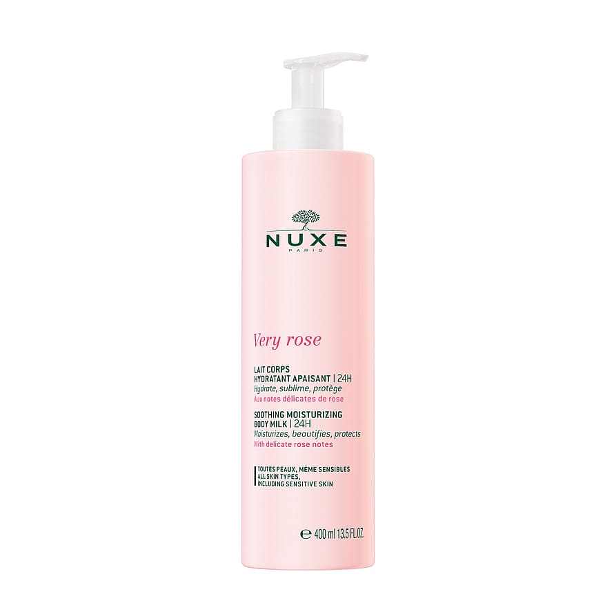 Nuxe Very Rose Soothing Moisturizing Body Milk 400 ml
