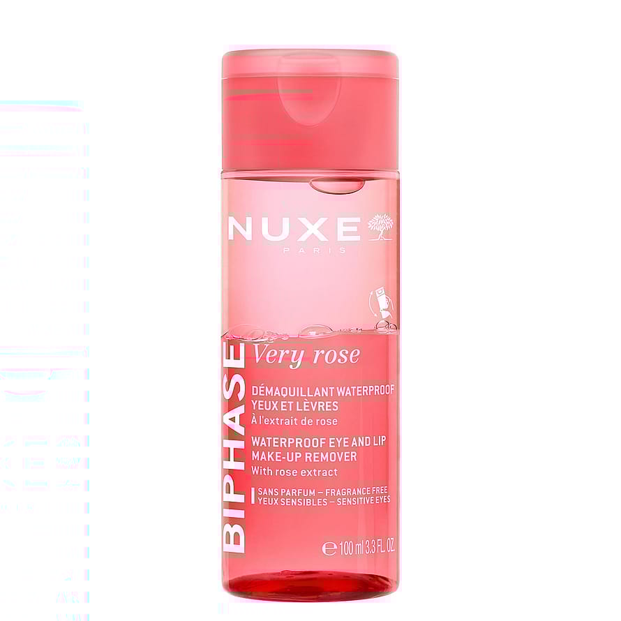 Nuxe Biphase Makeup Remover, Very Rose 100 ml
