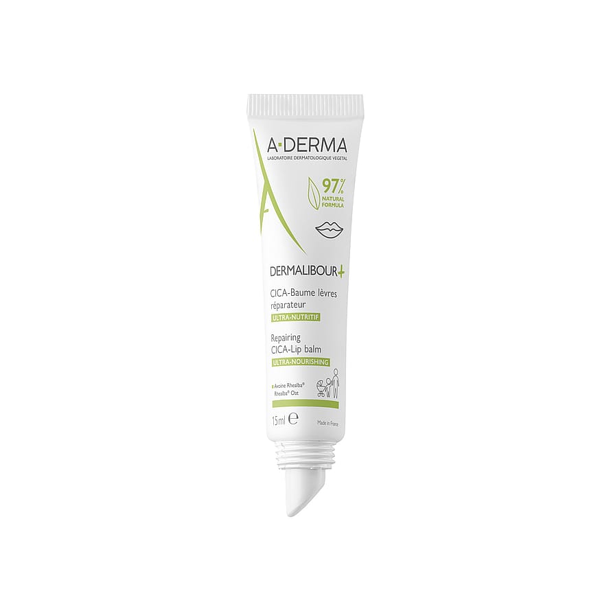 A-DERMA Dermalibour+ Repairing CICA-Lip Balm 15 ml
