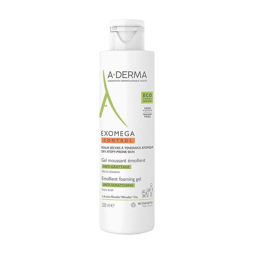 A-DERMA Exomega Control Anti-Scratching Foaming Gel 200 ml