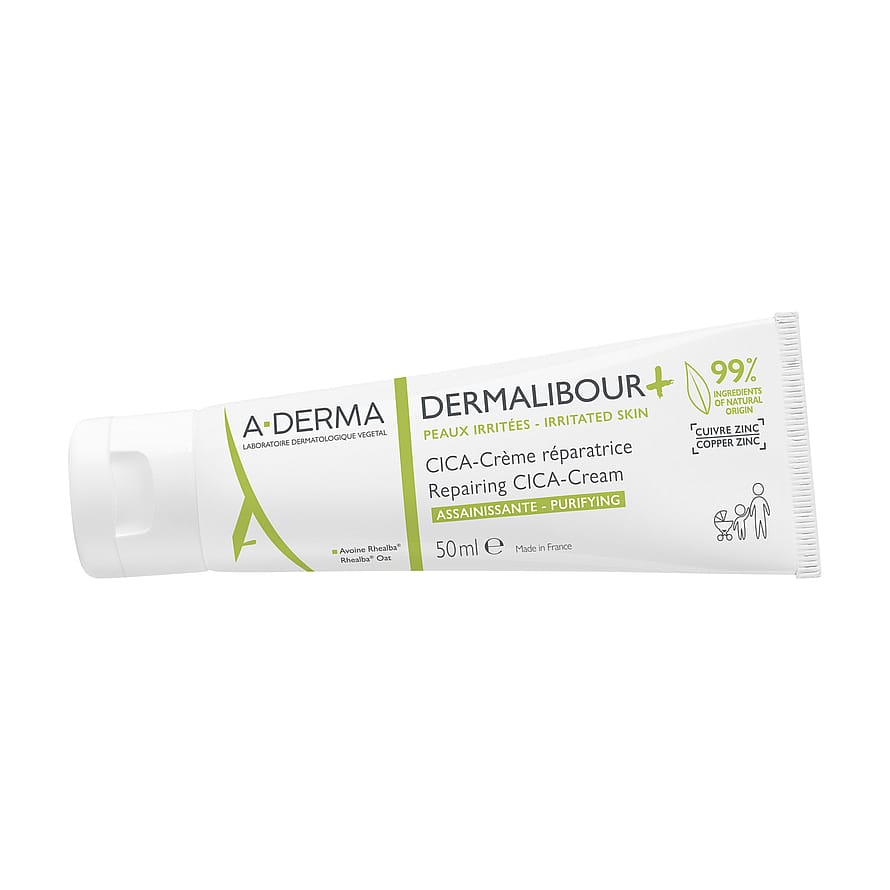 A-DERMA Dermalibour+ Repairing CICA -Cream 50 ml