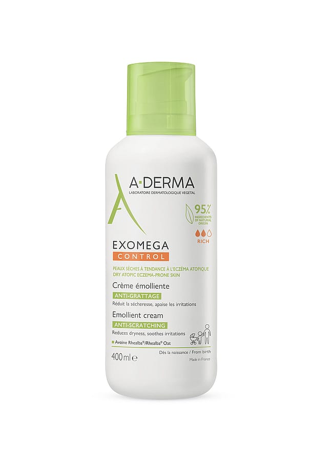 A-DERMA Exomega Control Anti-Scratching Cream 400 ml