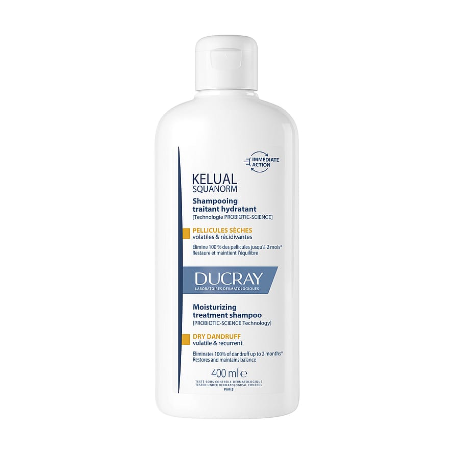 Ducray Kelual Squanorm Shampoo for Dry Dandruff 400 ml