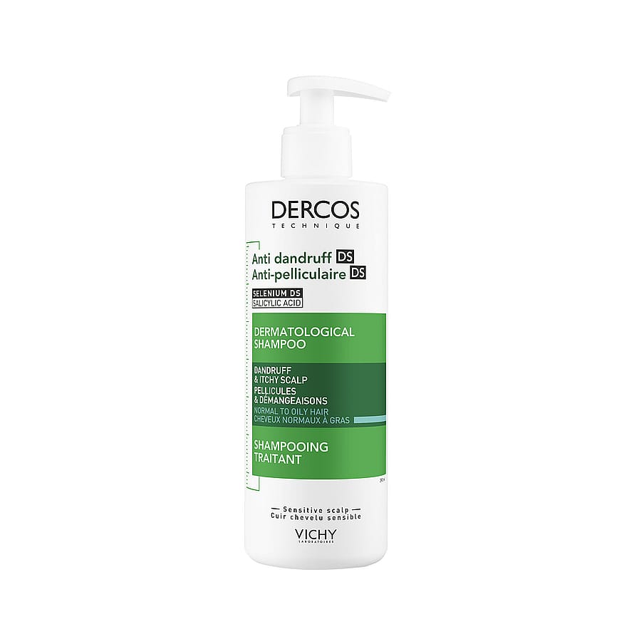 Vichy Dercos Skælshampoo til Normal/Fedtet Hårbund 390 ml