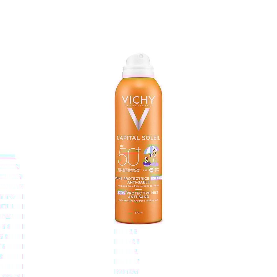 Vichy Capital Soleil Anti-Sand Mist Børn SPF 50+ 200 ml