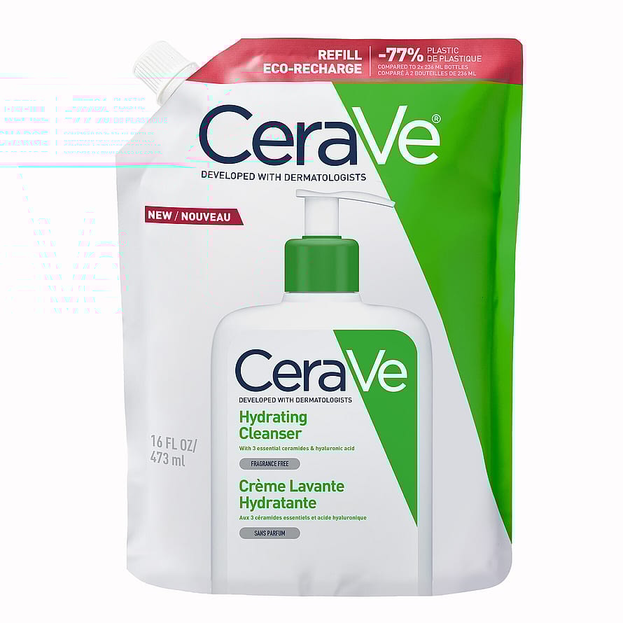 CeraVe Hydrating Cleanser 473 ml, Refill