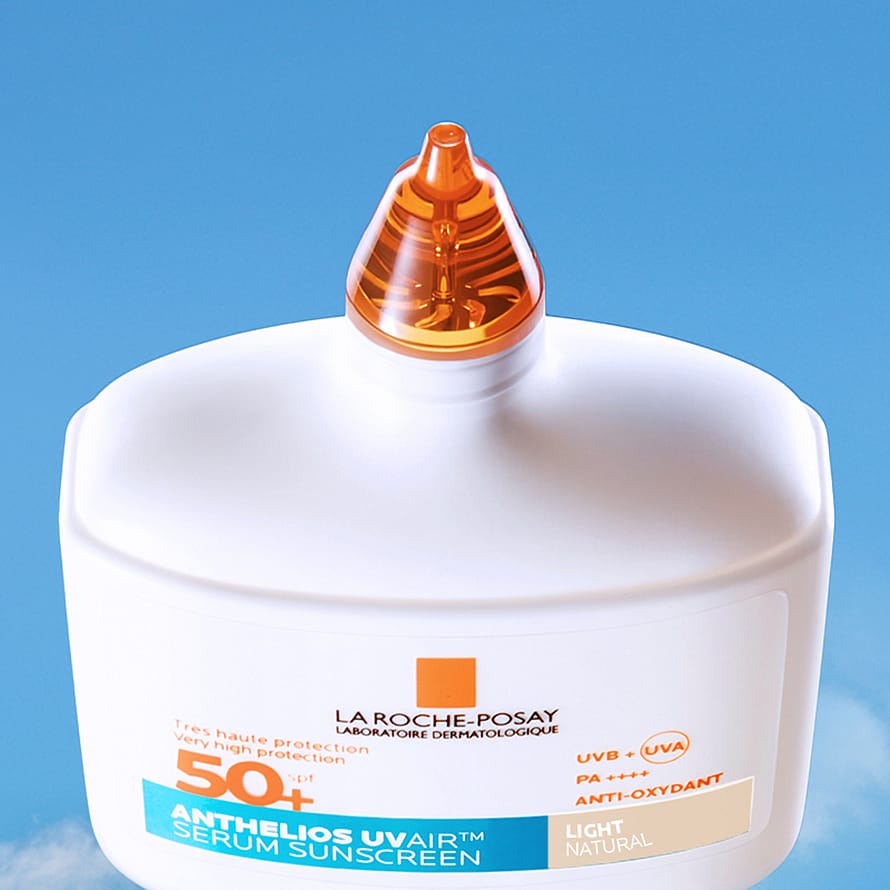 La Roche-Posay Anthelios UVAir Serum Sunscreen Tinted Light SPF50+ 50 ml