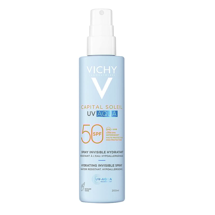Vichy Capital Soleil UV-Aqua Hydrating Invisible Spray SPF50 200 ml