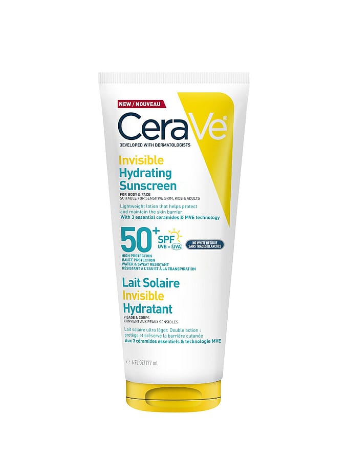 CeraVe Invisible Hydrating Sunscreen SPF50+ 177 ml