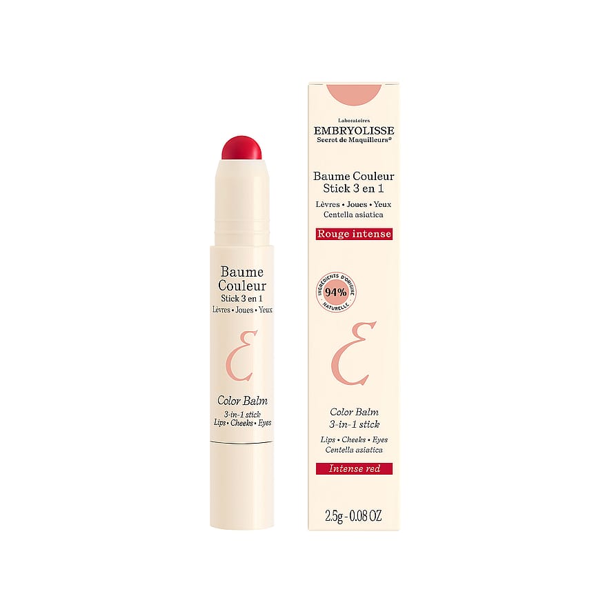 Embryolisse Color Balm 3-In-1 Stick Intense Red