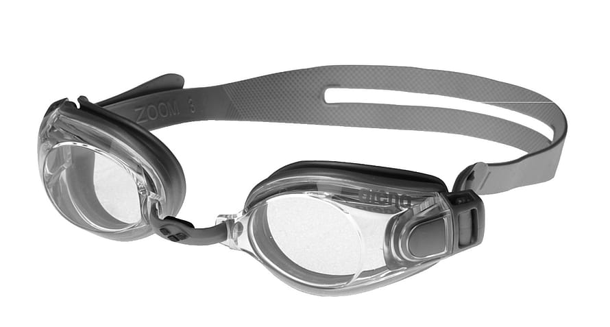 Arena Zoom X-Fit Svømmebrille Voksen Silver/Clear