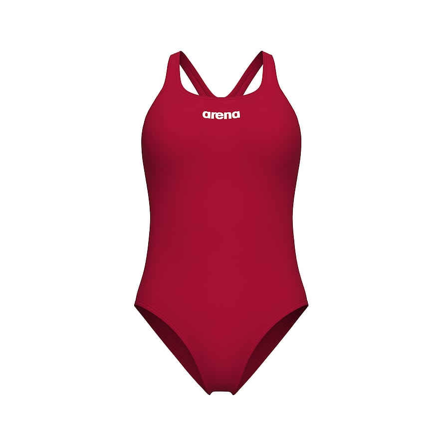 Arena Women'S Team Swimsuit Swim Pro Red-White 36