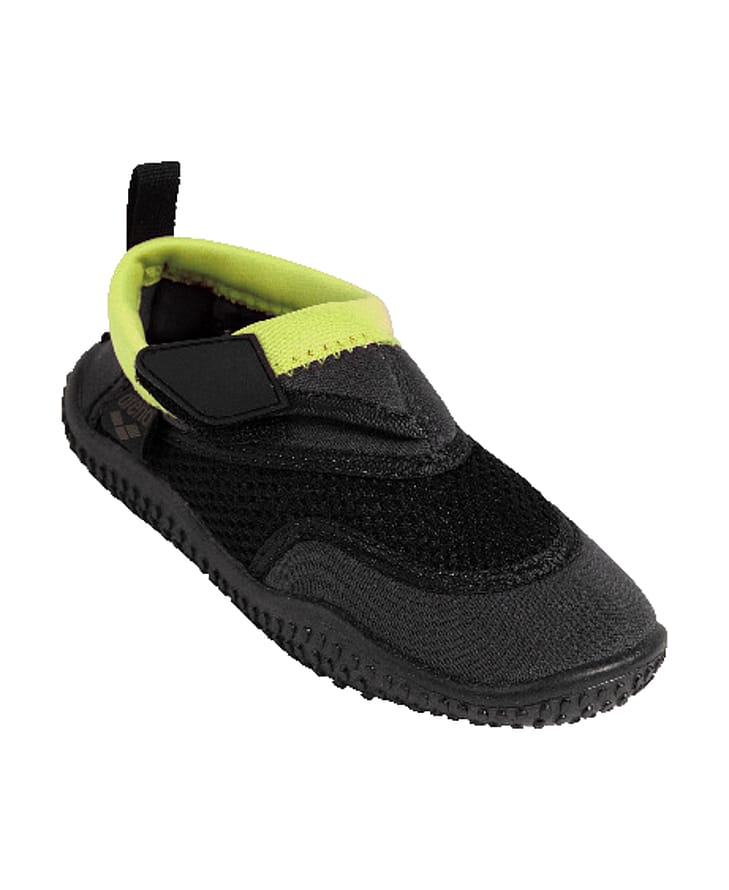 Arena Badesko Jr Dark Grey-Lime 33