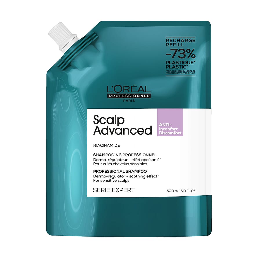 L'Oréal Professionnel Scalp Advanced Anti-Discomfort Shampoo Refill 500 ml