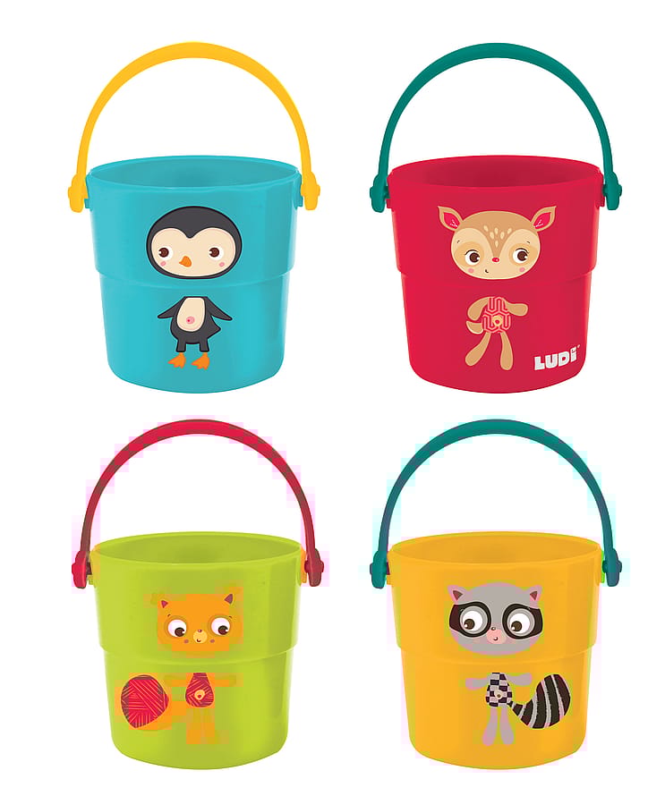 Ludi Spande Legesæt til Badet 4 stk