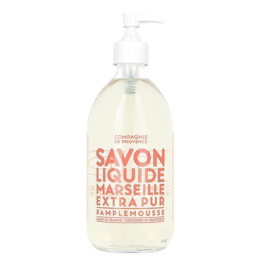 COMPAGNIE DE PROVENCE SAVON Exra Pur Refill Pink Grapefruit Liquid Soap 500 ml