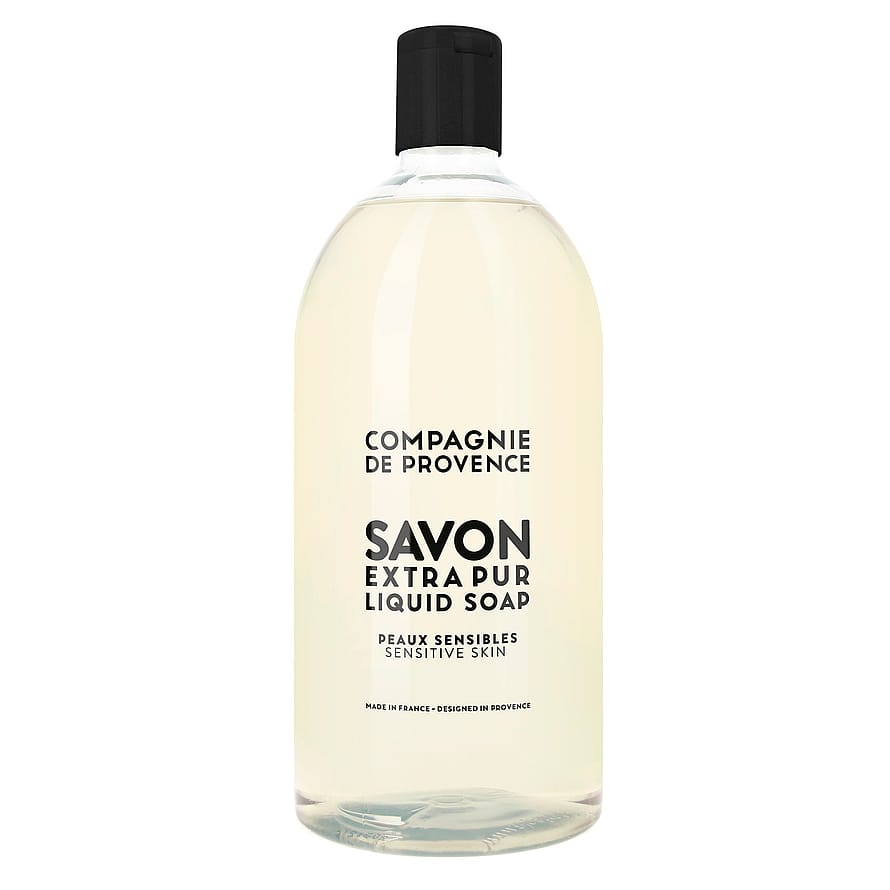 COMPAGNIE DE PROVENCE SAVON Liquid Marseille Soap Refill Sensitive Skin Liquid Hand Refill Soap 1000 ml