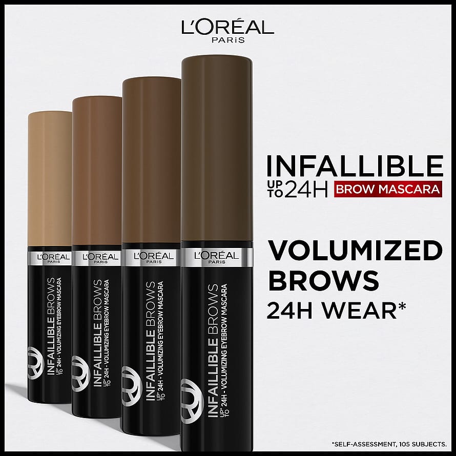 L'Oréal Paris Infaillible Brows 24H Volumizing Eyebrow Mascara 7.0 Blonde
