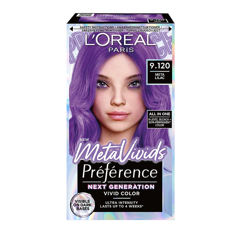 L'Oréal Paris Preference Meta Vivids 9.120 Lilac