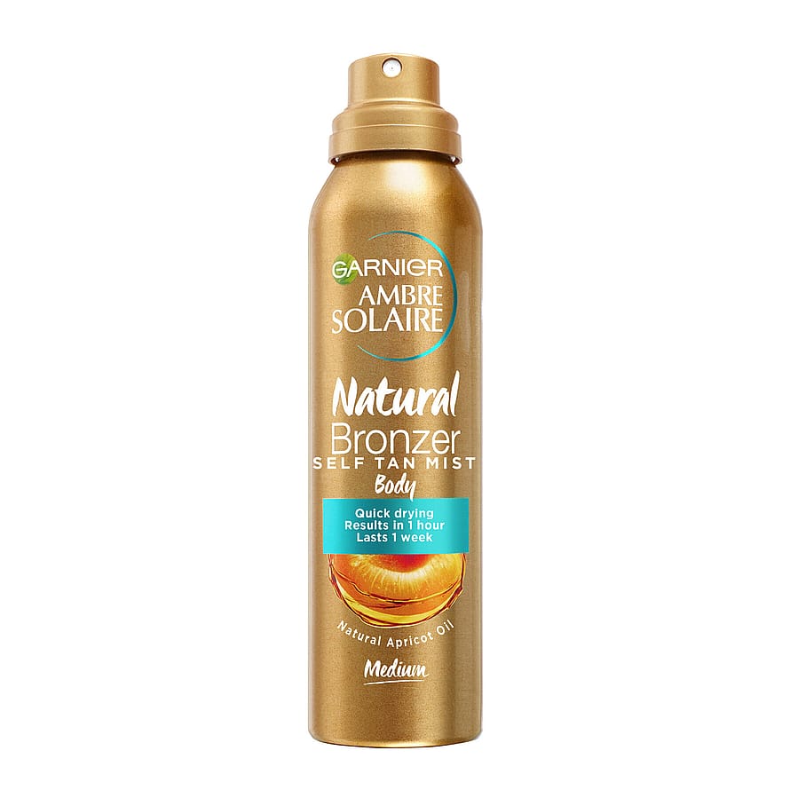Garnier Ambre Solaire Natural Bronzer Self Tan Mist Body Medium