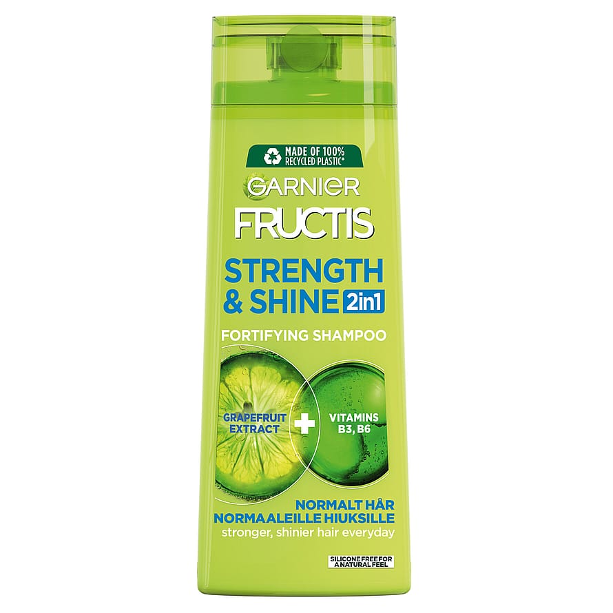 Garnier Strength & Shine 2-in-1 Shampoo 400 ml
