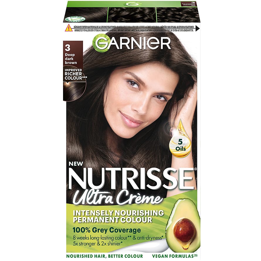 Garnier Nutrisse Ultra Créme 3.0 Deep Dark Brown