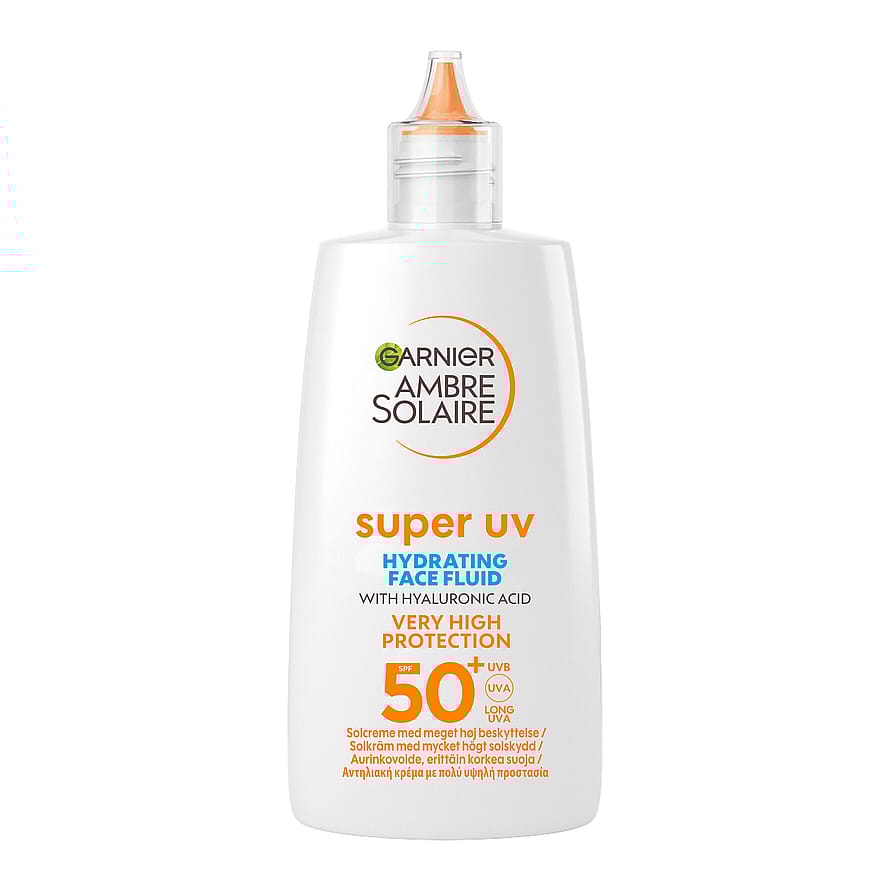 Garnier Ambre Solaire Super UV Hydrating Face Fluid SPF 50+ 40 ml