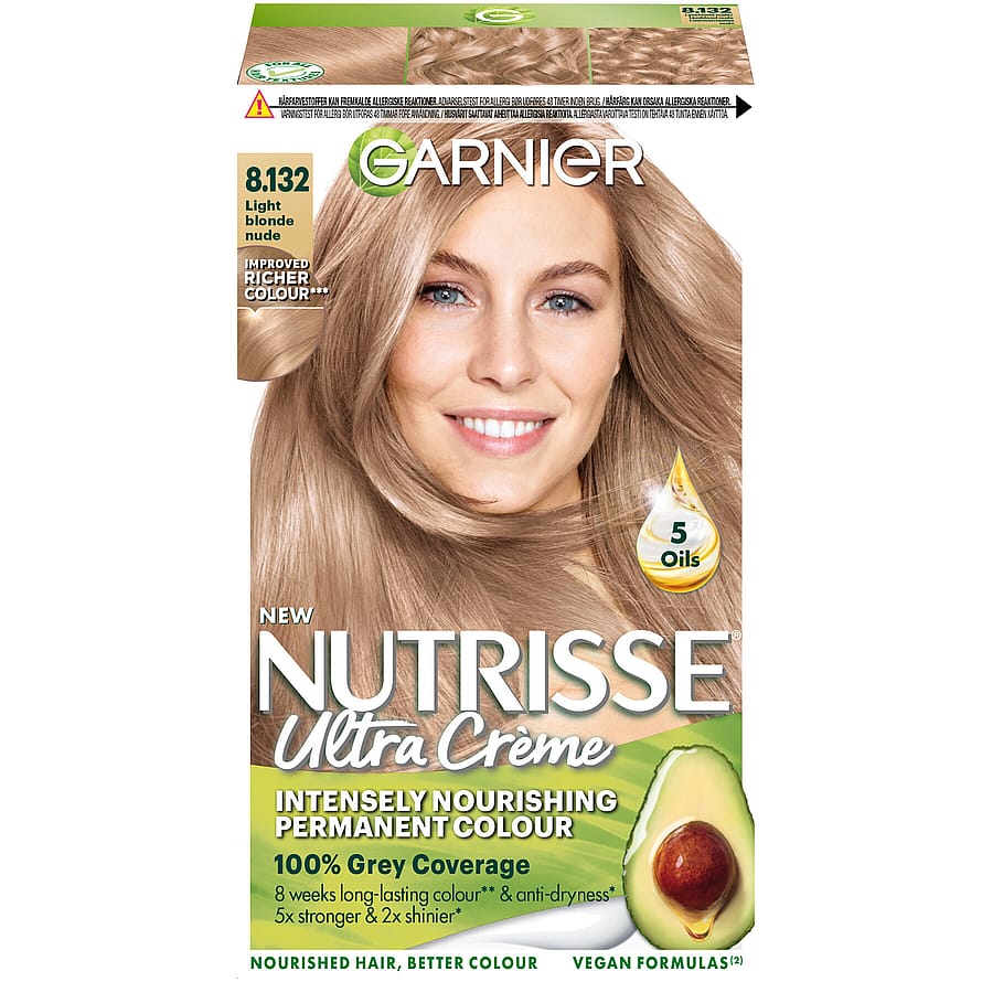 Garnier Nutrisse Ultra Créme 8132 Light Blonde Nude