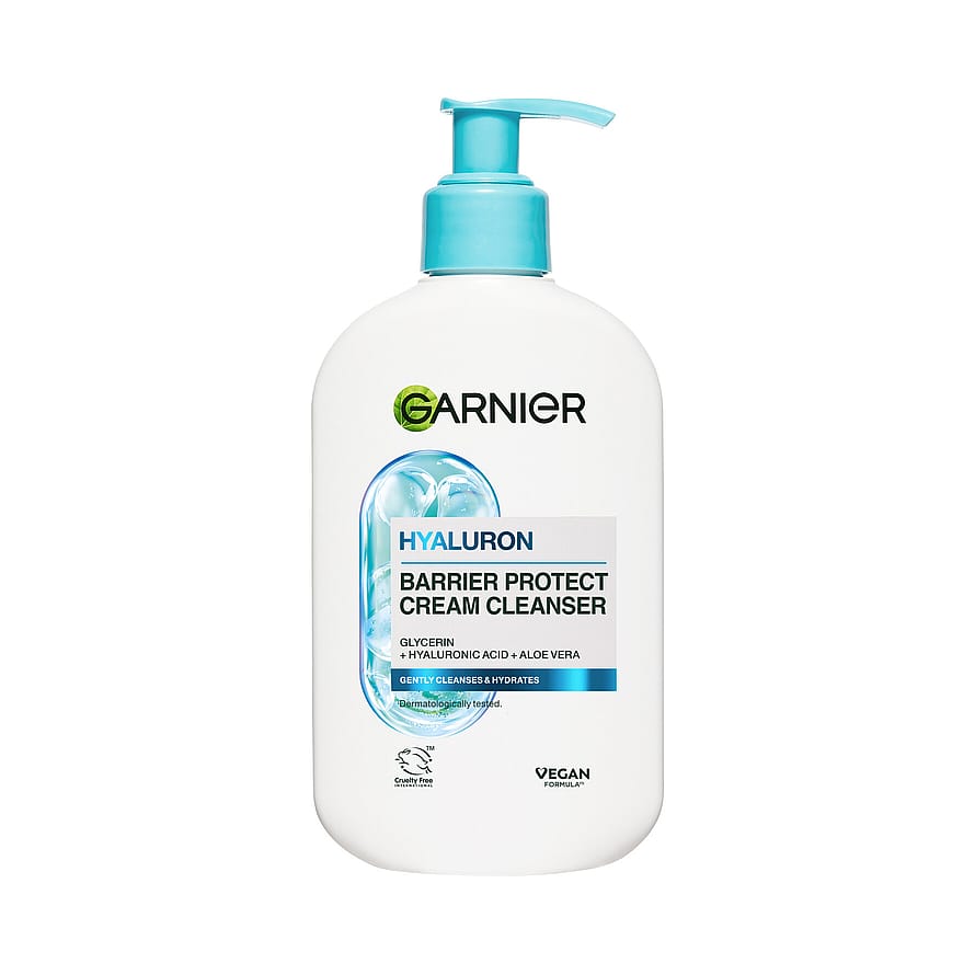 Garnier Hyaluron Barrier Protect Cream Rensegel 250 ml