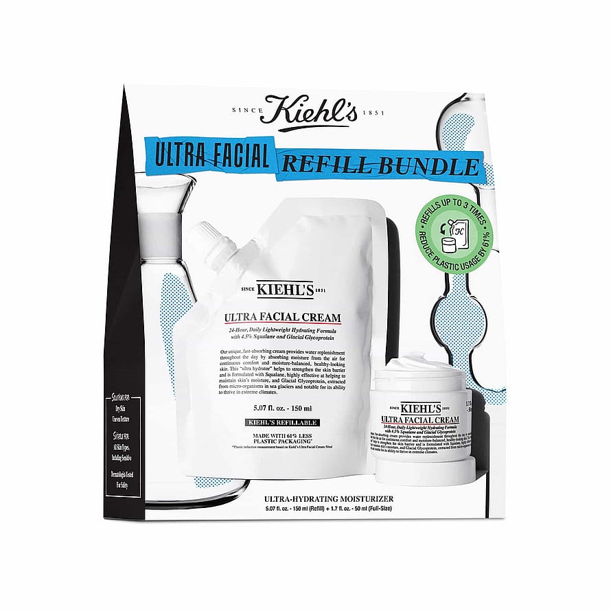 Kiehl’s Ultra Facial Moisturizing Refill Bundle