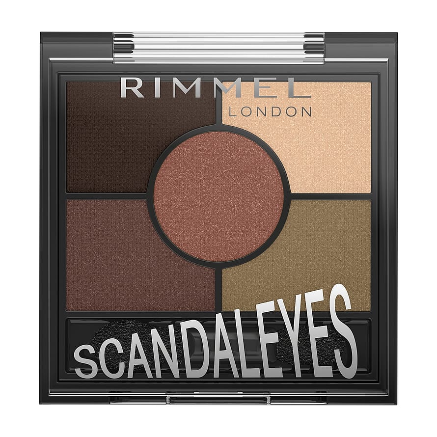 Rimmel Scandaleyes 5 Pan Palette Eyeshadow 002