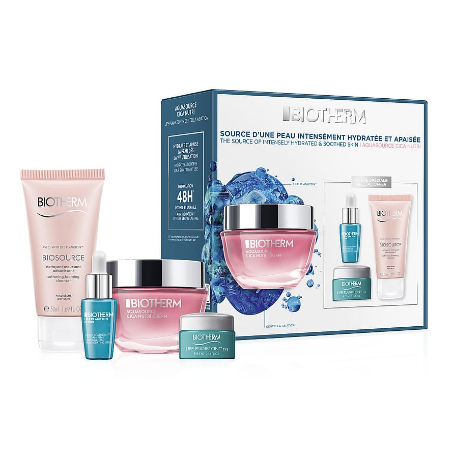 Biotherm Aquasource Cica Nutri Cream Set 1 pcs.
