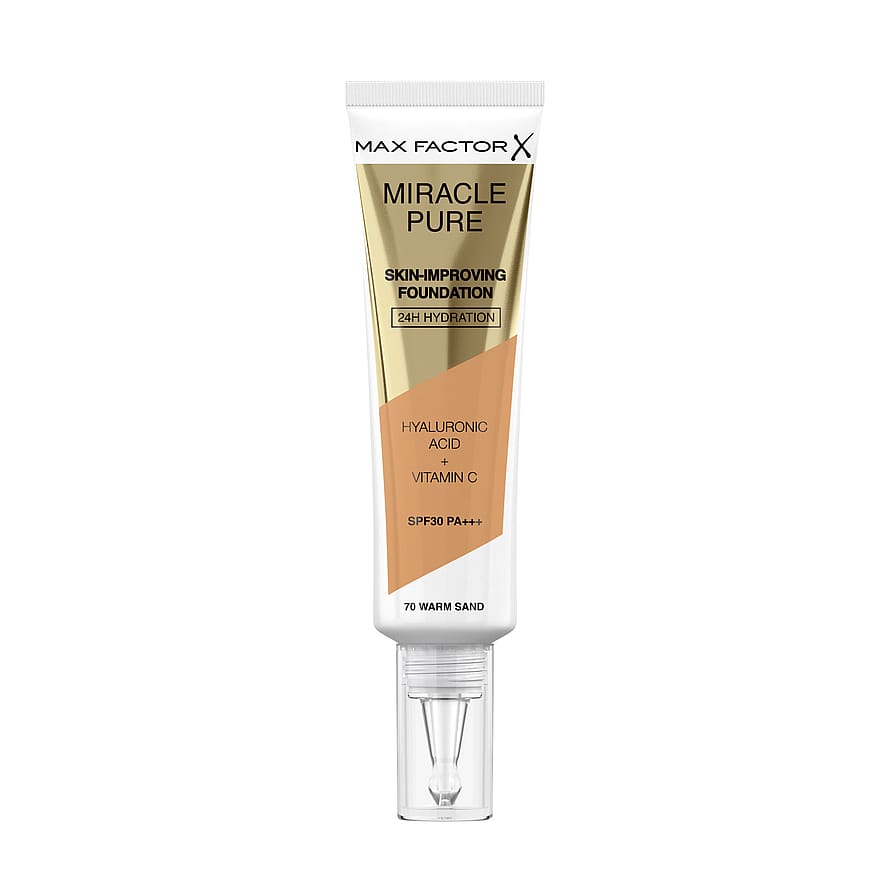 Max Factor Miracle Pure Skin-Improving Foundation 70 Warm Sand
