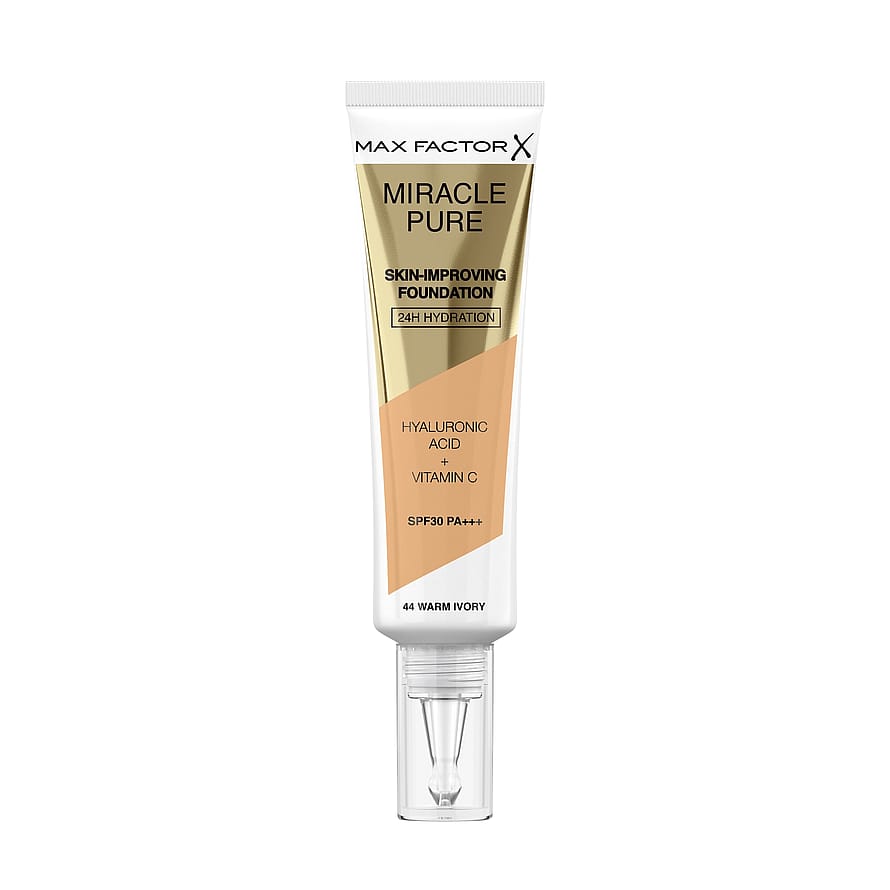 Max Factor Miracle Pure Skin-Improving Foundation 44 Warm Ivory