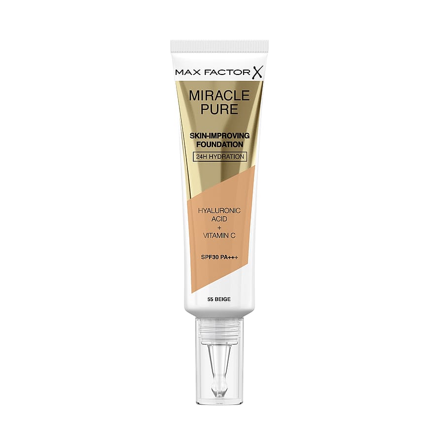 Max Factor Miracle Pure Skin-Improving Foundation 55 Beige