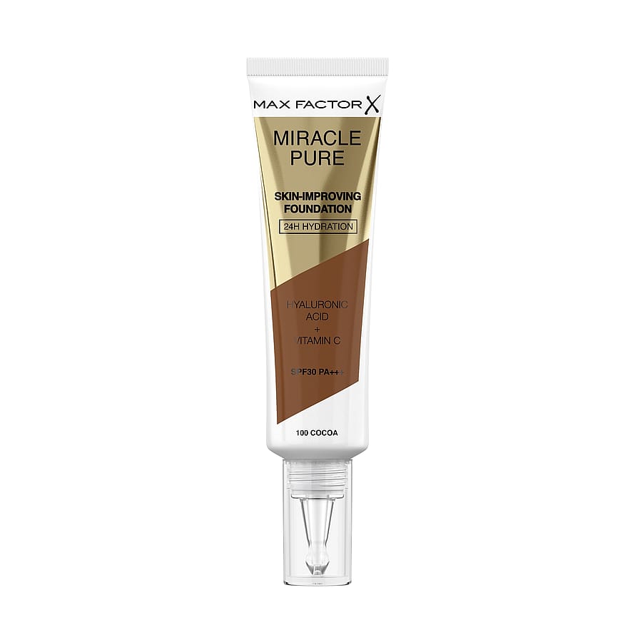 Max Factor Miracle Pure Skin-Improving Foundation 100 Cocoa