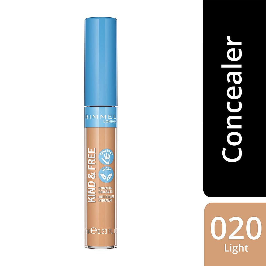 Rimmel KIND & FREE All-Day Hydrating Liquid Concealer 020 Light