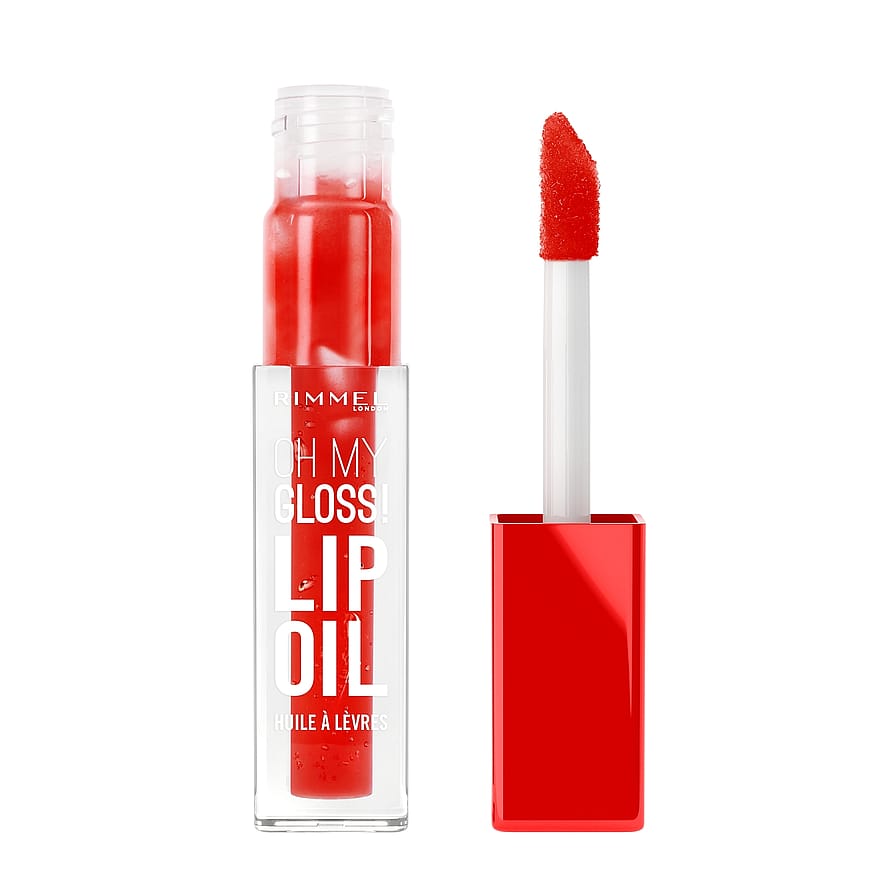 Rimmel Oh My Gloss! Lip Oil, Lip Gloss Vivid Red