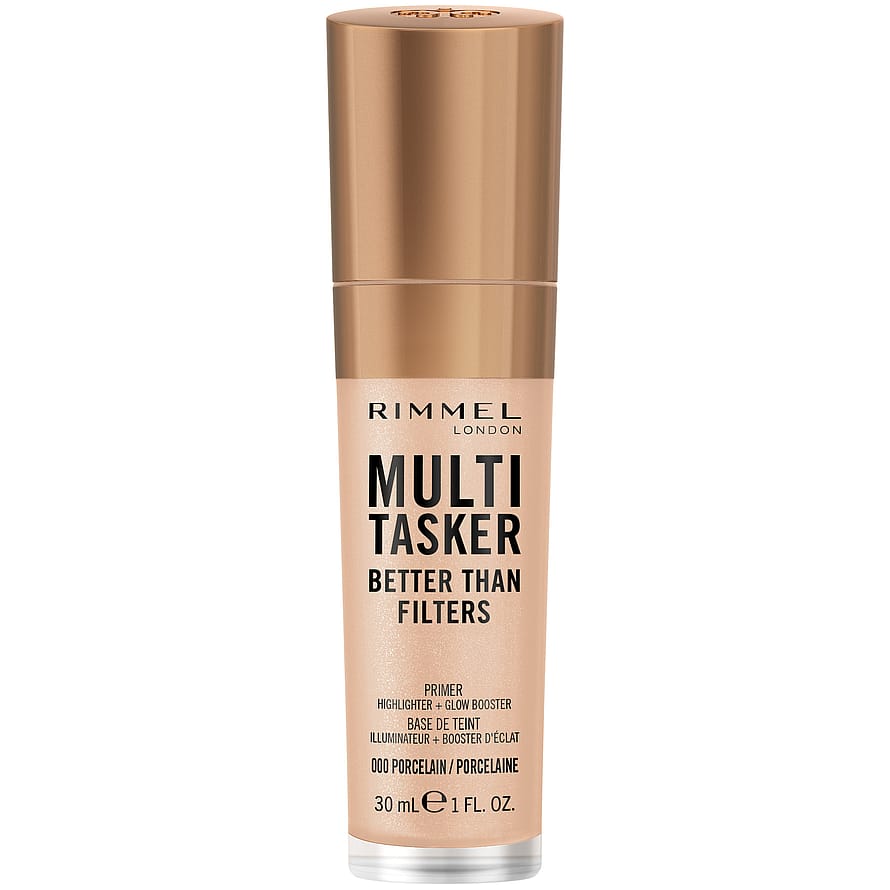 Rimmel Multi-Tasker Better Than Filters Face Primer, Glow Booster and Highlighter Porcelain